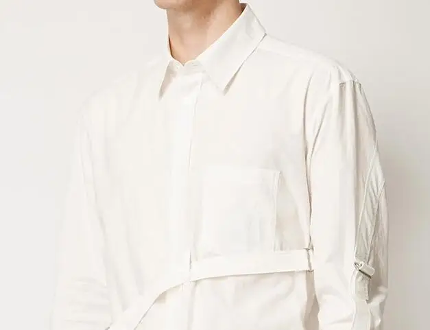 Модная мужская облегающая хлопковая рубашка на заказ | Мужская одежда