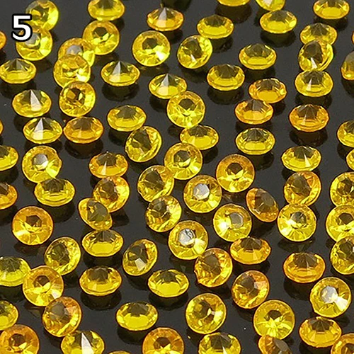 Новое поступление! 2000 шт. 4.5 мм Свадебные украшения Стразы Таблица Конфетти DIY