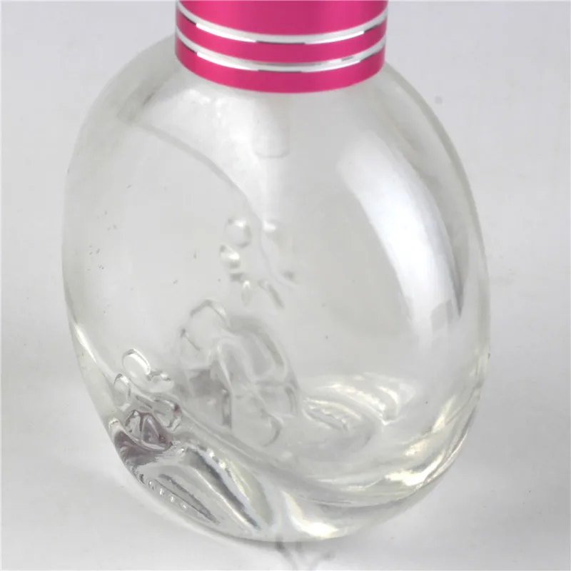 15ml Clear Glass Women Perfume Bottle Refillable Empty Cosmetic Water Spray oblate shape Portable Reuse Beauty Tools | Красота и