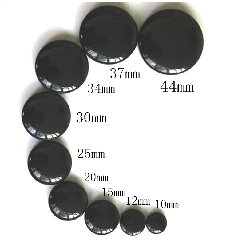 10Pcs White/Black Round Plastic Snaps Buttons Sewing Tools Decorative Button Garment Accessories For Baby Clothes