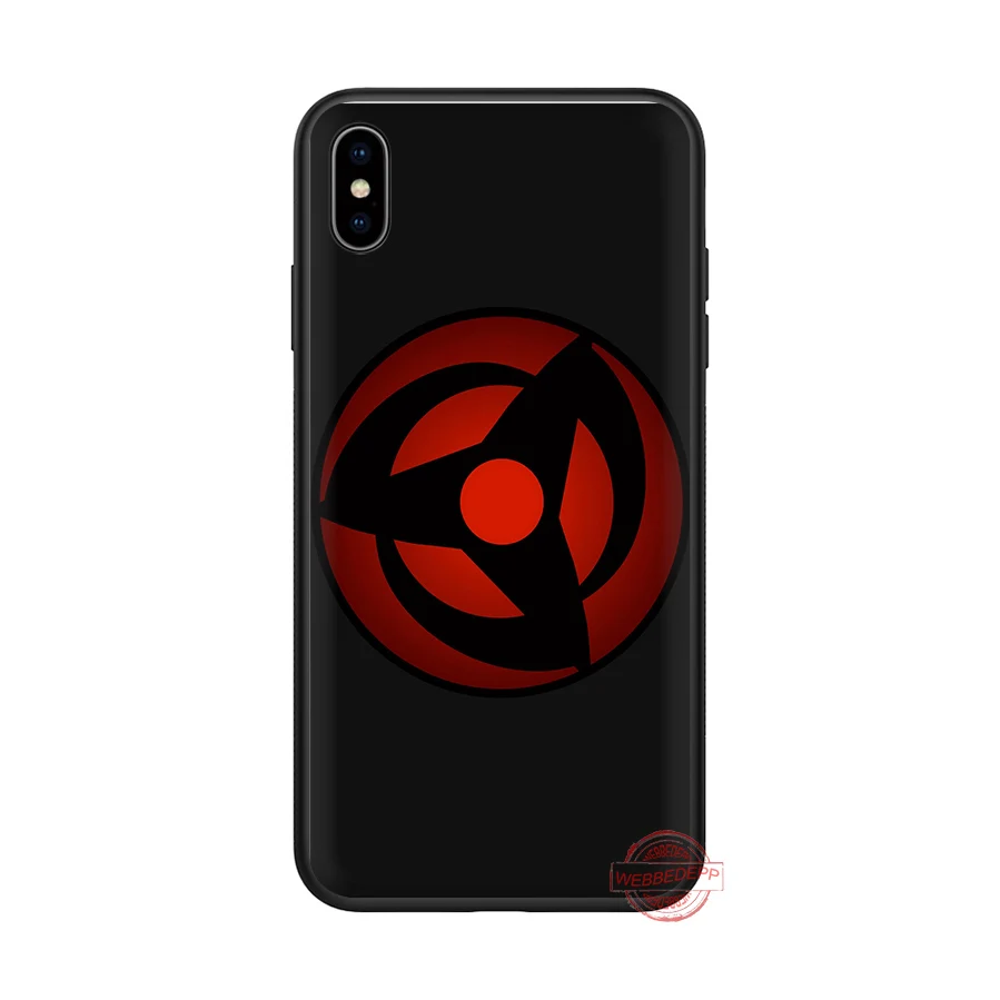 6 WEBBEDEPP Шаринган Наруто Риннеган Мягкий силиконовый чехол для iPhone 8 7 6S 6 Plus 11 Pro XS Max XR X 5 5S SE - Цвет: 6