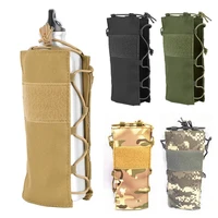 tactical water bottle holster kettle pouch outdoor sports water bottle holder canteen hiking climbing travel hunting bag