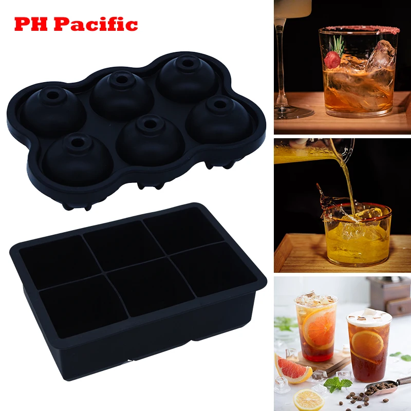 2 шт./компл. Лето Большой квадратный шар льда производитель кубиков силиконовая