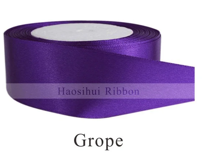 grope 5/"(15 мм) 25 ярдов/LotWedding атласные шелковые ленты односторонние ленты подарочная упаковка кружева DIY Аксессуары 32 Цвета - Цвет: grope