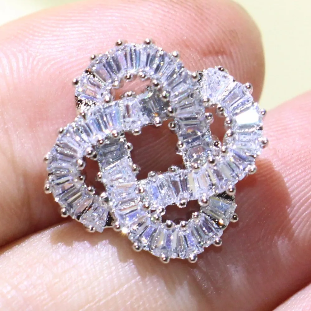 Новинка оригинальные Роскошные ювелирные изделия choucong из стерлингового серебра