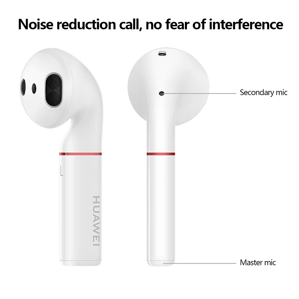 Оригинальные беспроводные наушники HUAWEI FreeBuds 2 Pro TWS с Bluetooth, беспроводная гарнитура Bluetooth 5,0, водонепроницаемая гарнитура с микрофоном, музыкальный сенсорный
