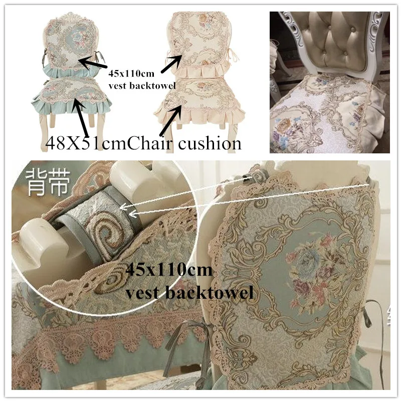 Высококачественный роскошный жаккардовый чехол для стола в европейском стиле