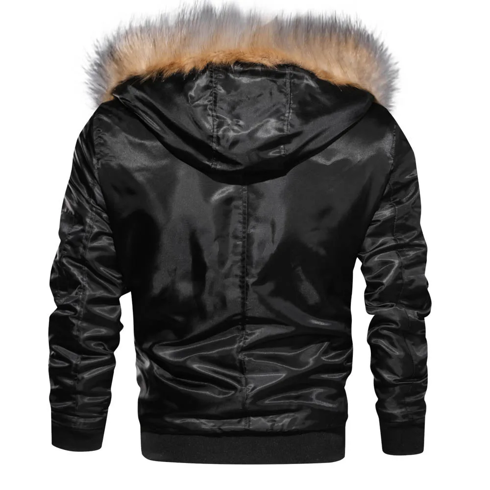 Мужская повседневная куртка на молнии с длинным рукавом и капюшоном | одежда