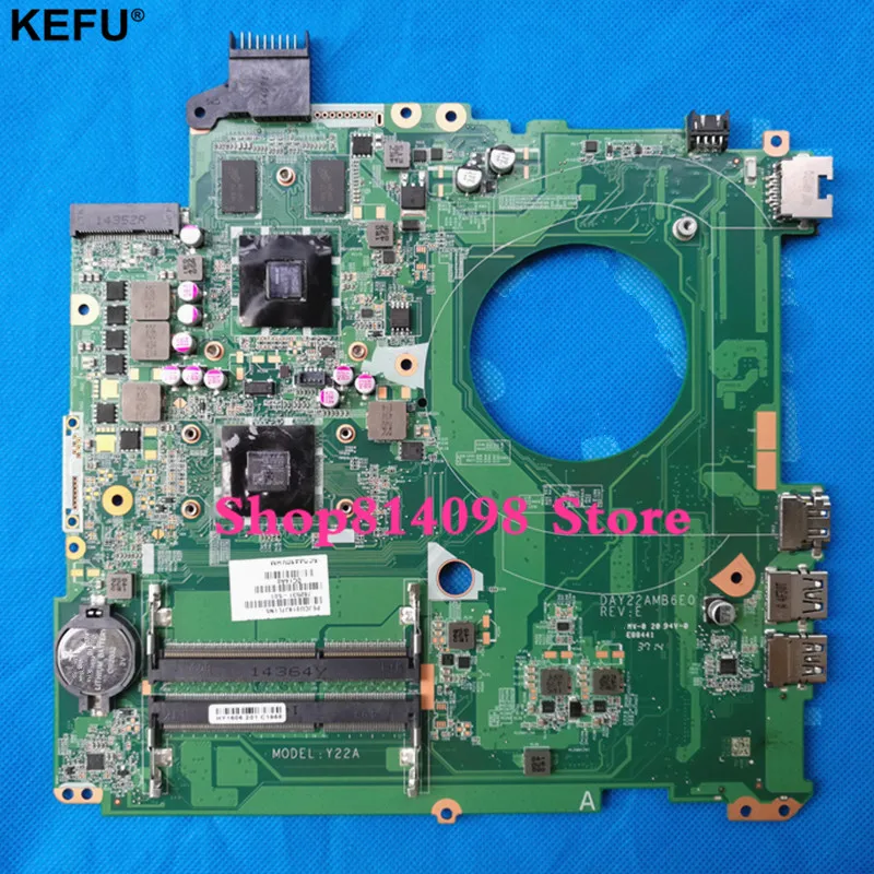 Бесплатная доставка 762531 001 501 для HP Pavilion 15 p SERIES Материнская плата ноутбука DAY22AMB6E0