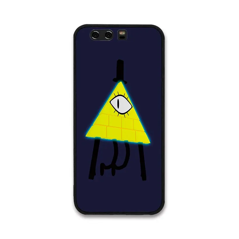 Cute Gravity Falls Bill Cipher shell For HUAWEI P10 lite P20 P30 nova 2 PLUS mate 8 9 10 20 Natural Truth Cases | Мобильные телефоны