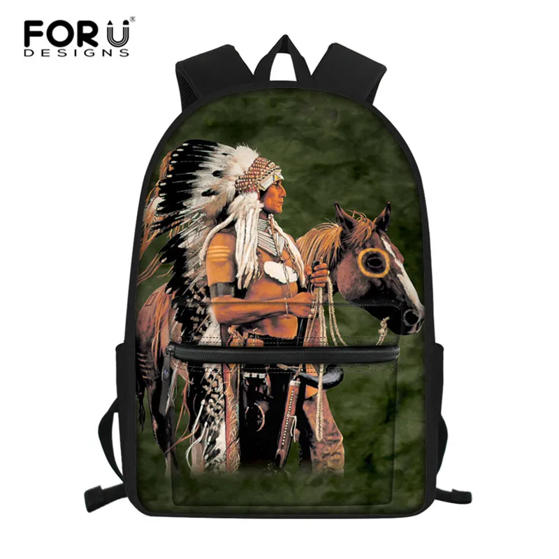 L4514Z58 FORUDESIGNS/комплект школьных сумок с черной лошадью для мальчиков и девочек-подростков, милый школьный рюкзак для детей, школьный рюкзак для детей, подарок Mochila - Цвет: L4514Z58