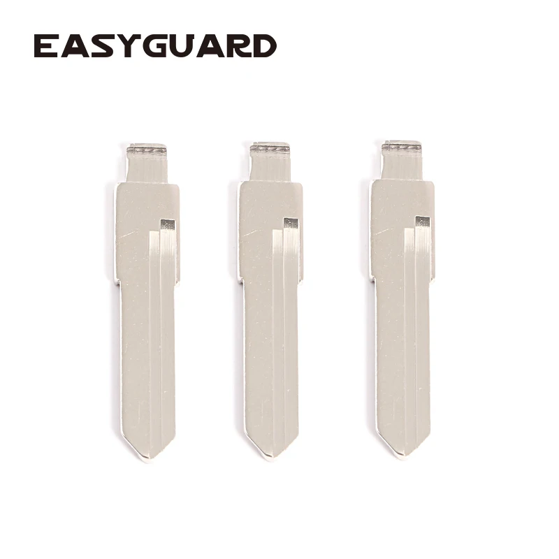 

Quality chromed copper material uncut car blank key blade No 01 3pcs/pack