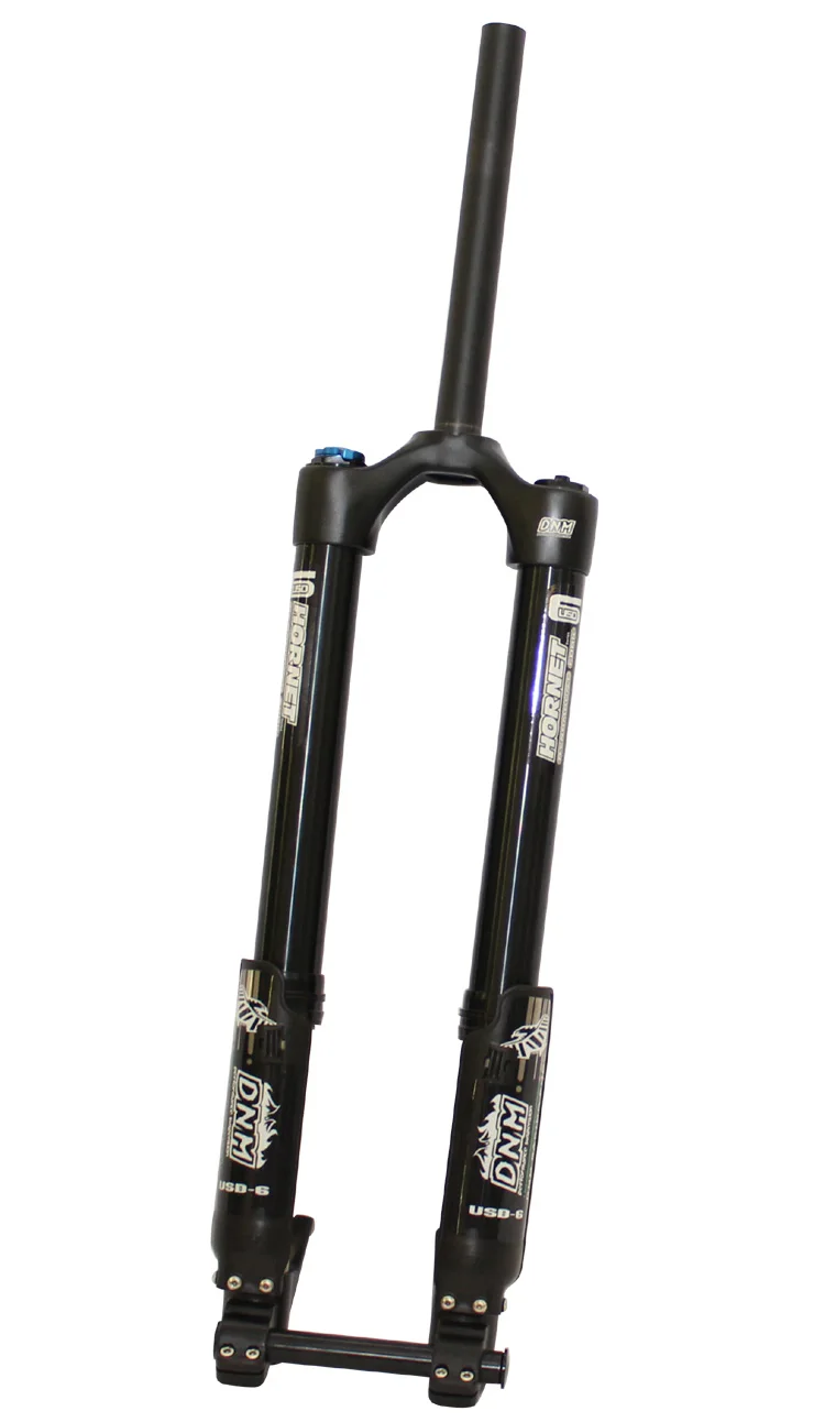 Быстрая вниз горный Ebike передняя вилка DNM USD-6 горный велосипед пневматическая подвеска Электрический велосипед Электронный мотоциклетный запчасти