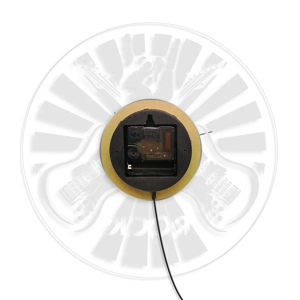 12 дюймов акриловые декоративные настенные часы ручной работы подарок для