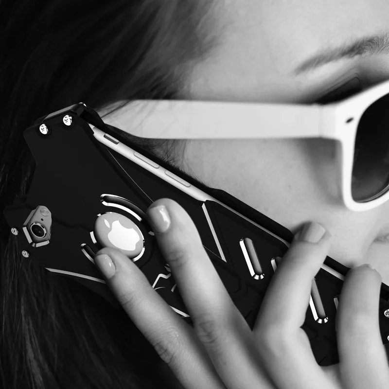 R JUST металлический бронированный анодированный алюминиевый чехол для телефона