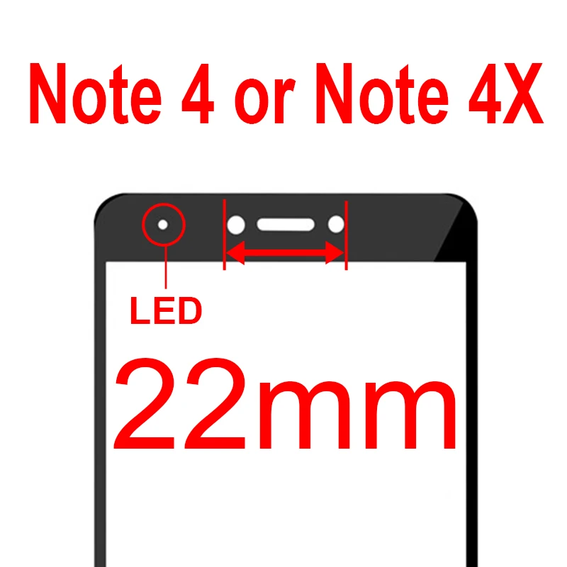 20D защитное закаленное стекло на для Xiaomi redmi Note 4X3 3S 3X4 Pro 4A go note3 note4 redmi 4 prime Защитная пленка для экрана - Цвет: Note 4 or Note 4X
