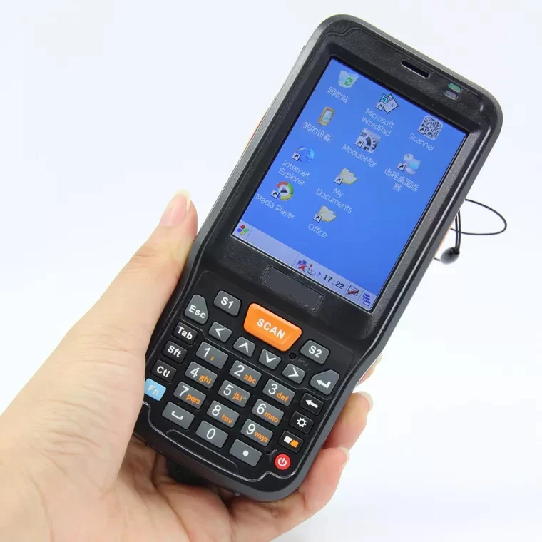 Urovo i6100S Windows CE 6,0 водонепроницаемый телефон КПК 1D 2D сканирование Ручной терминал сбора данных логистика инвентаризации 3,8 в/4500 мАч
