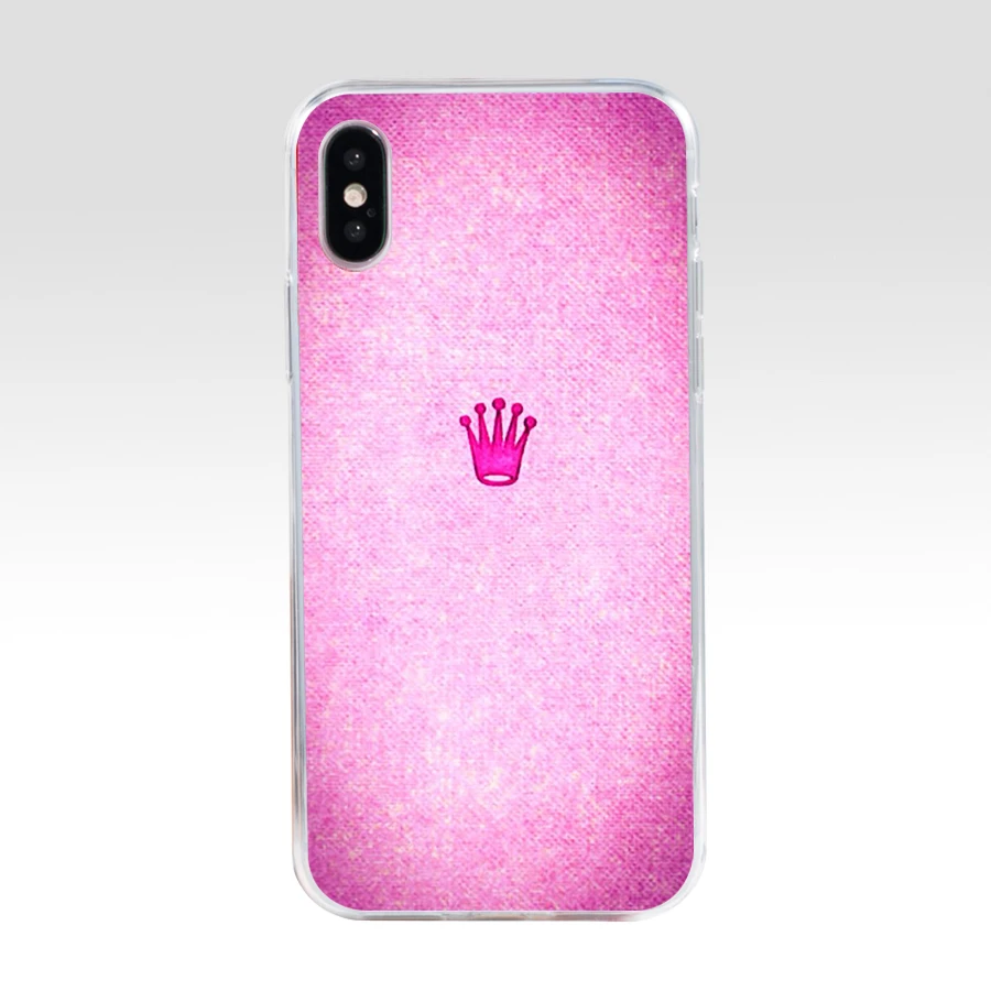 218H love pink girly pretty Design Soft Silicone Tpu Cover phone Case for iphone 5 5s se X XR XS Max case | Мобильные телефоны и