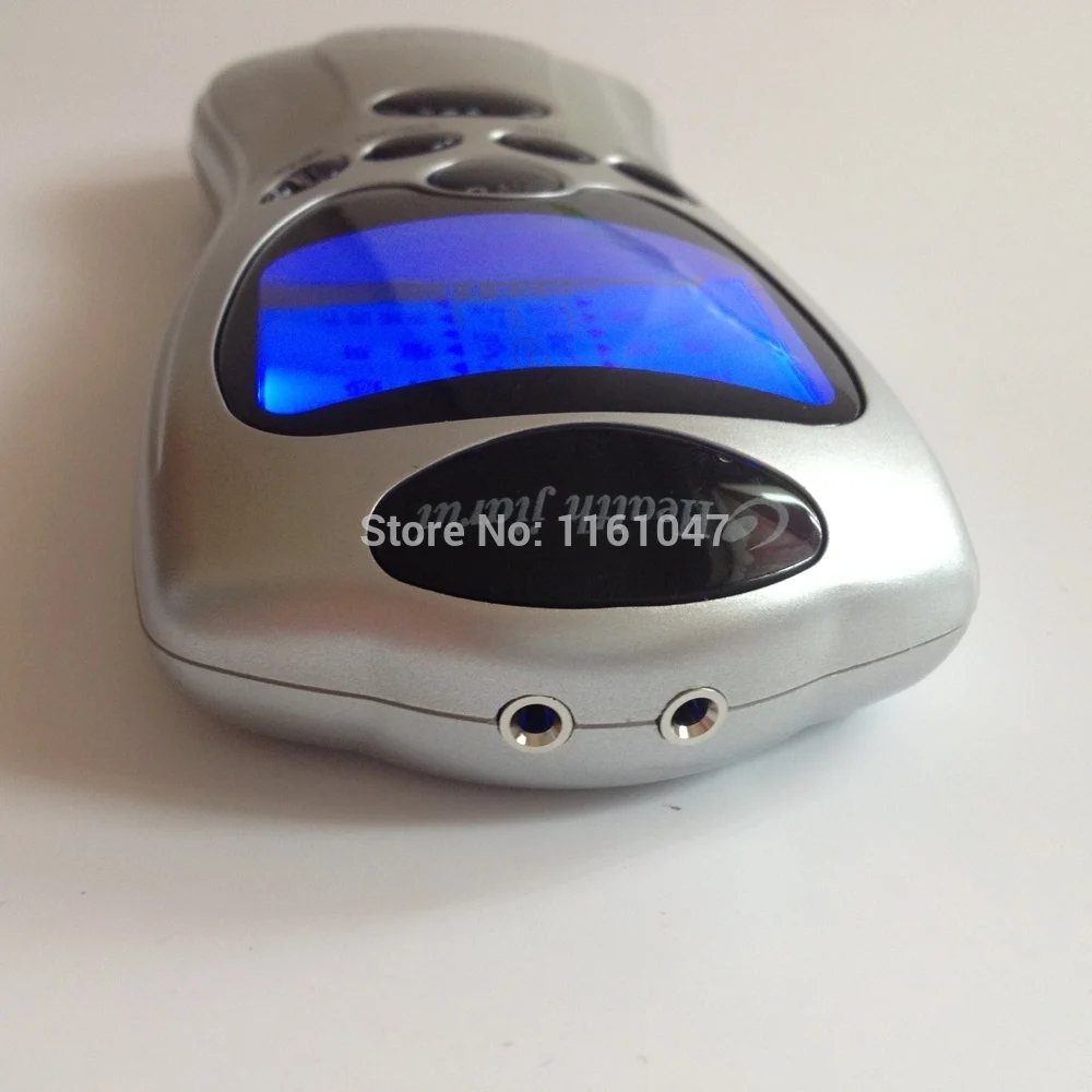 Массажер с двойным входом цифровой терапевтический аппарат массажер для тела 8