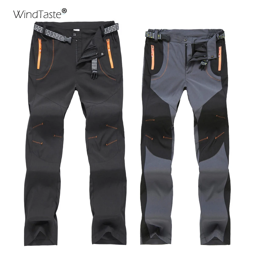 WindTaste мужские и женские походные Тонкие штаны уличные флисовые брюки
