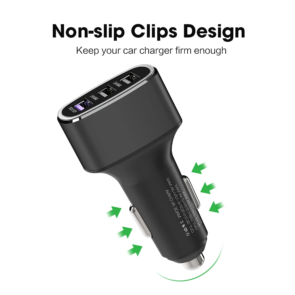 SIKAI 36 Вт USB Автомобильное зарядное устройство двойной Quick 3 0 Зарядка для iPhone Xiaomi