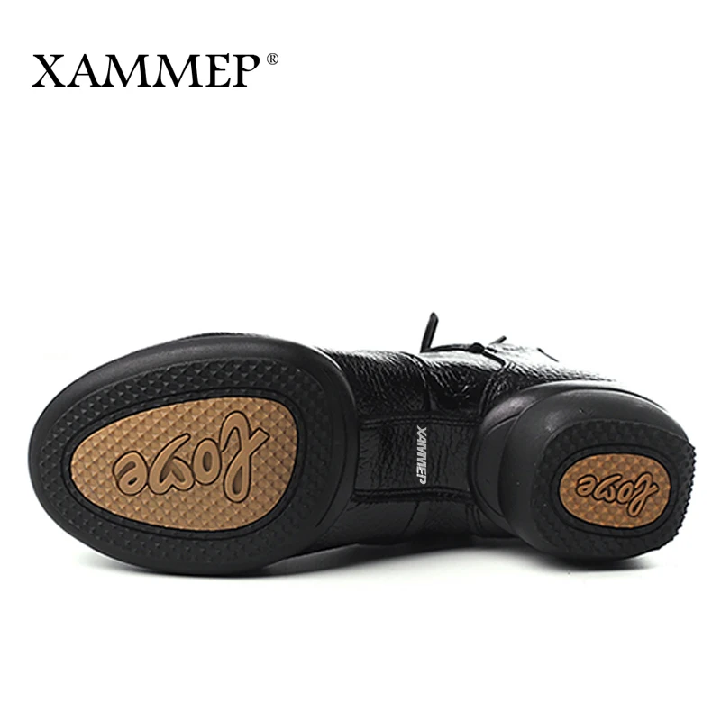 Женские танцевальные туфли Xammep натуральная кожа Современные этнические
