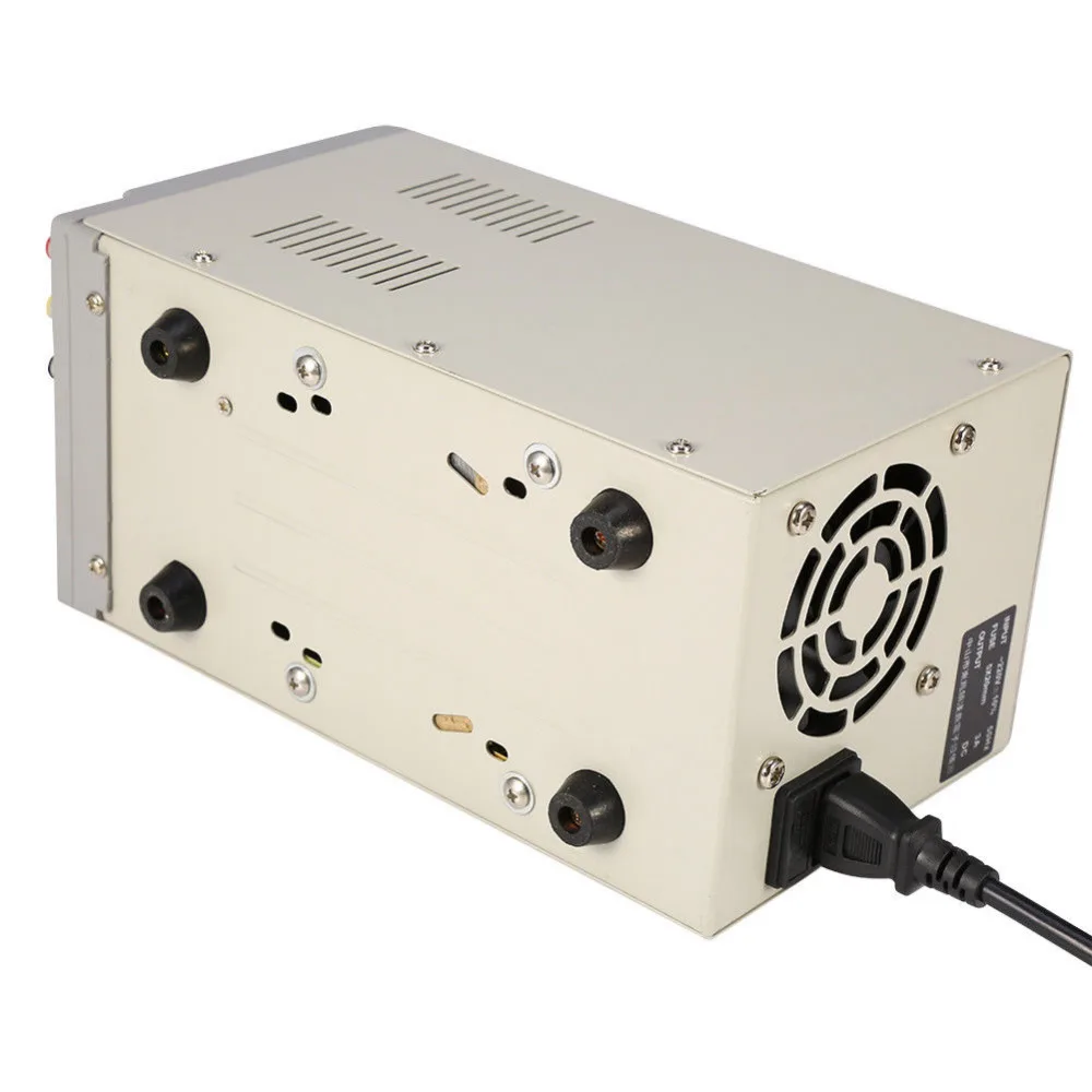 Цифровой лабораторный блок питания 0-30 V 0-5A 220 V DC стабилизаторы питания лабораторного класса регулируемые источники питания штепсельная вилка ЕС