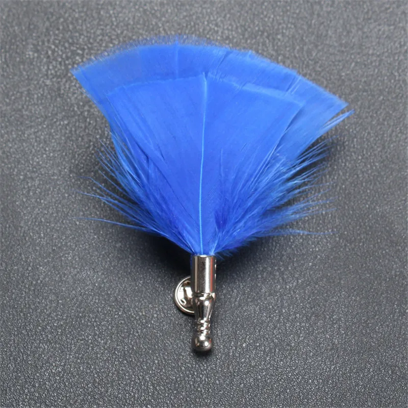 Mdiger Brooch Men Label Pins Presided Wedding Show Brooches Feather Flower Pin Men's Suit Accessories Mixed 10 PCS/LOT | Украшения и
