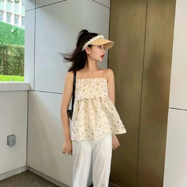 Новая модная женская Соломенная шляпка ручной работы без пятен с жемчужными