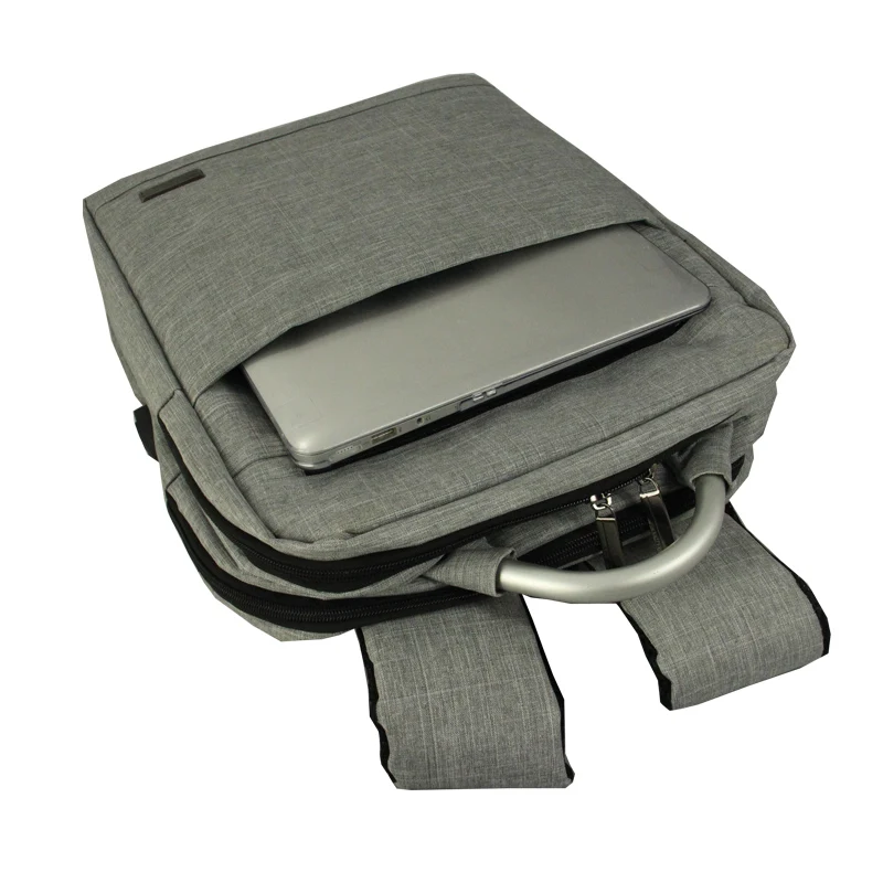 Нейлоновый мужской рюкзак для ноутбука дорожная сумка с usb портом зарядки