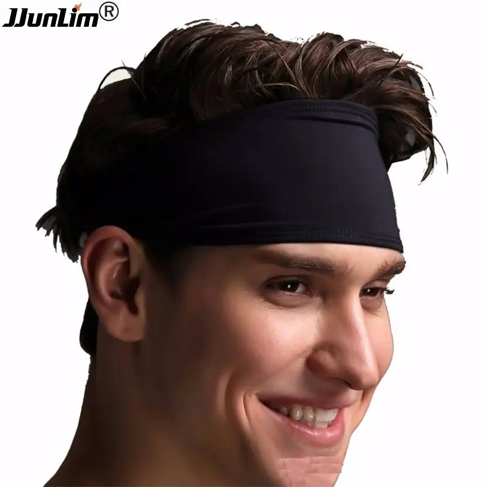 Спортивная головная повязка унисекс для мужчин и женщин высокоэластичная на