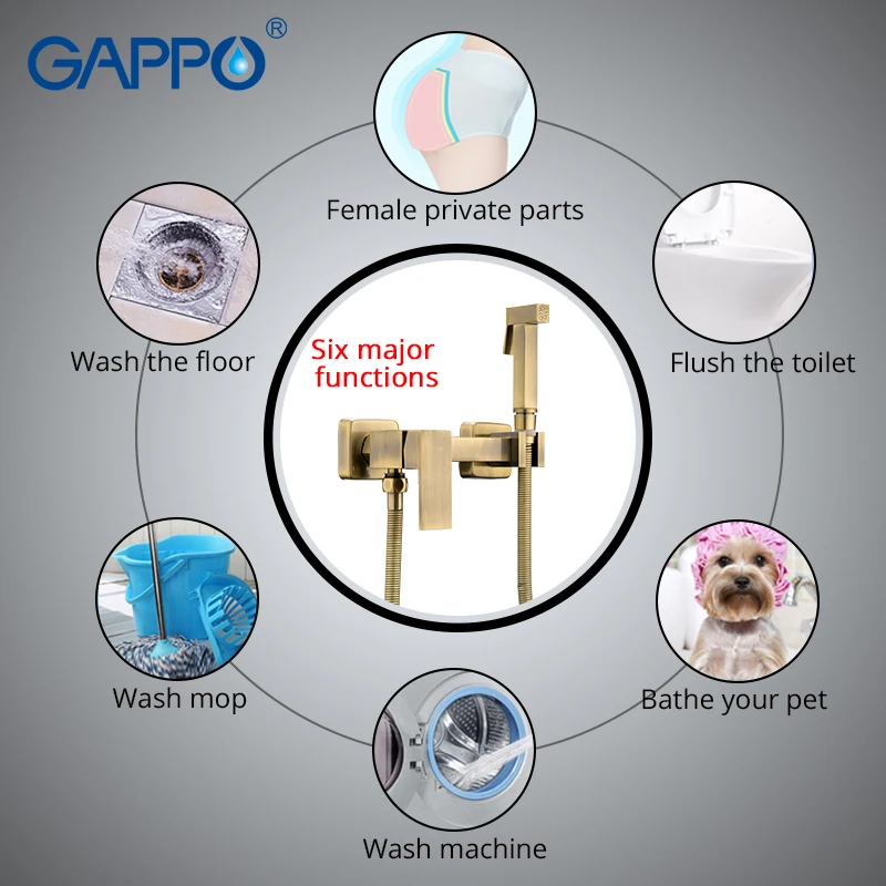 Смесители для биде FARP настенный кран ванной комнаты смеситель горячей и холодной