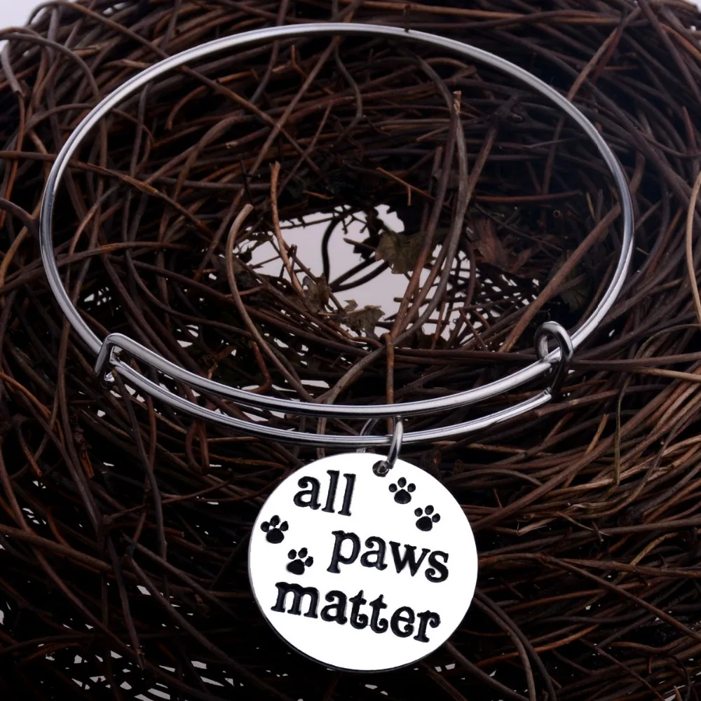Браслет с принтом лапы для собак и кошек | Украшения аксессуары