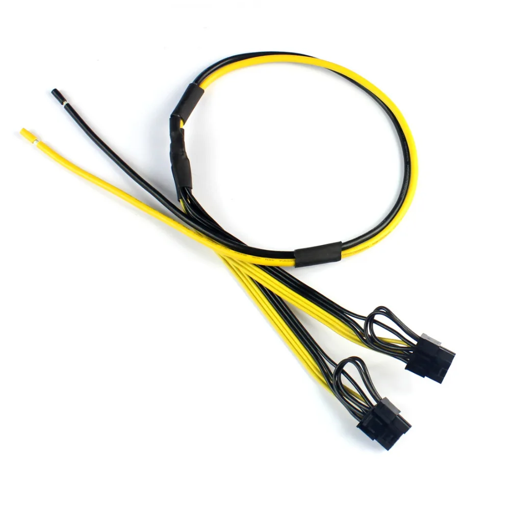 5 шт. видеокарта PCIe PCI E 8 контактов 6 + 2 контакта|diy splitter|video card power cordpci-e graphics |