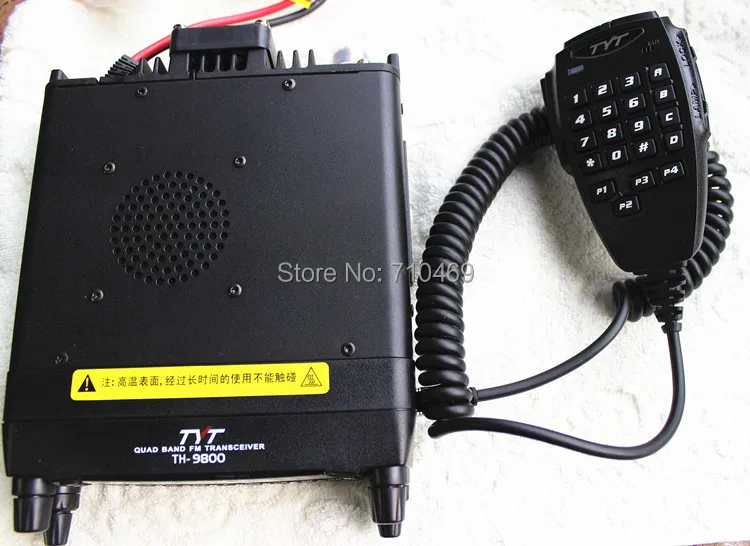 DHL Бесплатная доставка + 2014 новый автомобиль Радио TYT TH-9800 50 Вт УКВ Quad Band трансивер