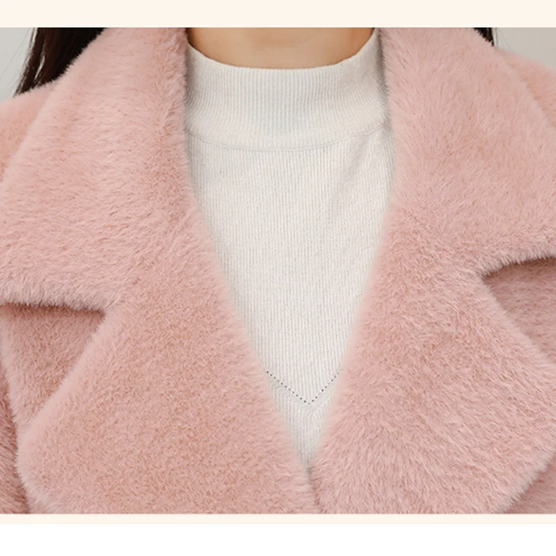 Зима корейский мех енота для женщин 2018 Новинка Высокое качество Элегантный