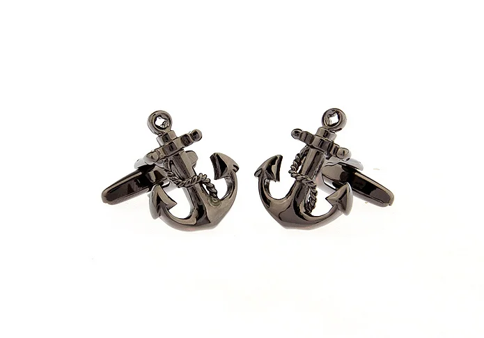 2015 зажим для галстука ювелирные изделия лептоновое колесо и якорь дизайн тонкий