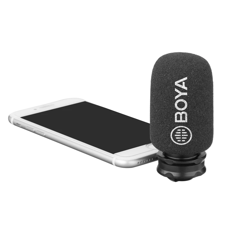 BOYA BY DM200 микрофон для iPhone цифровой стерео превосходный звук записи на IOS iphone 7 8 x