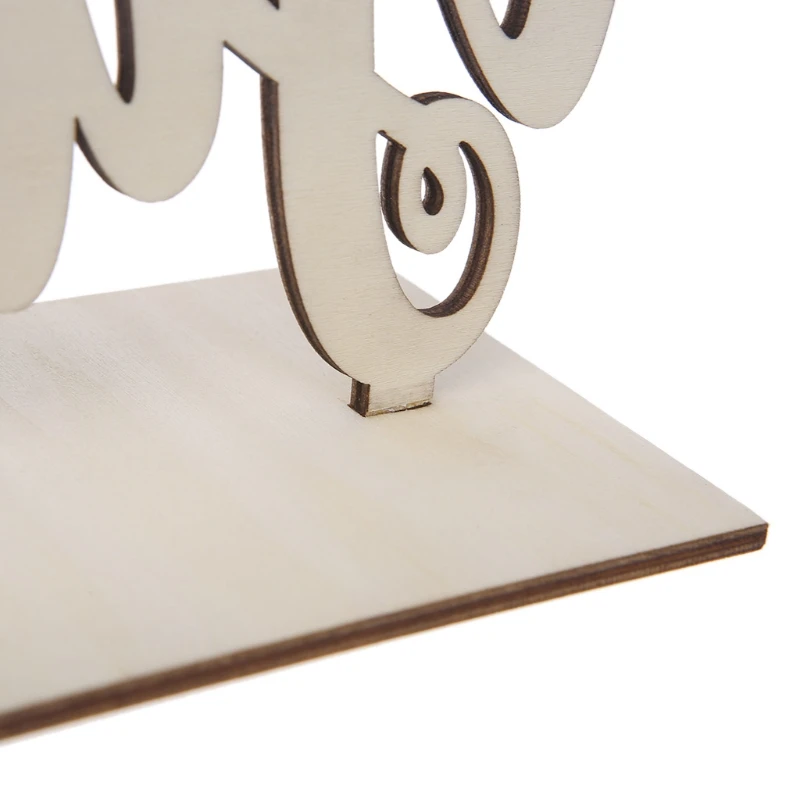 Милая деревянная Гостевая книга знак Свадебный декор отдельно стоящий Украшение