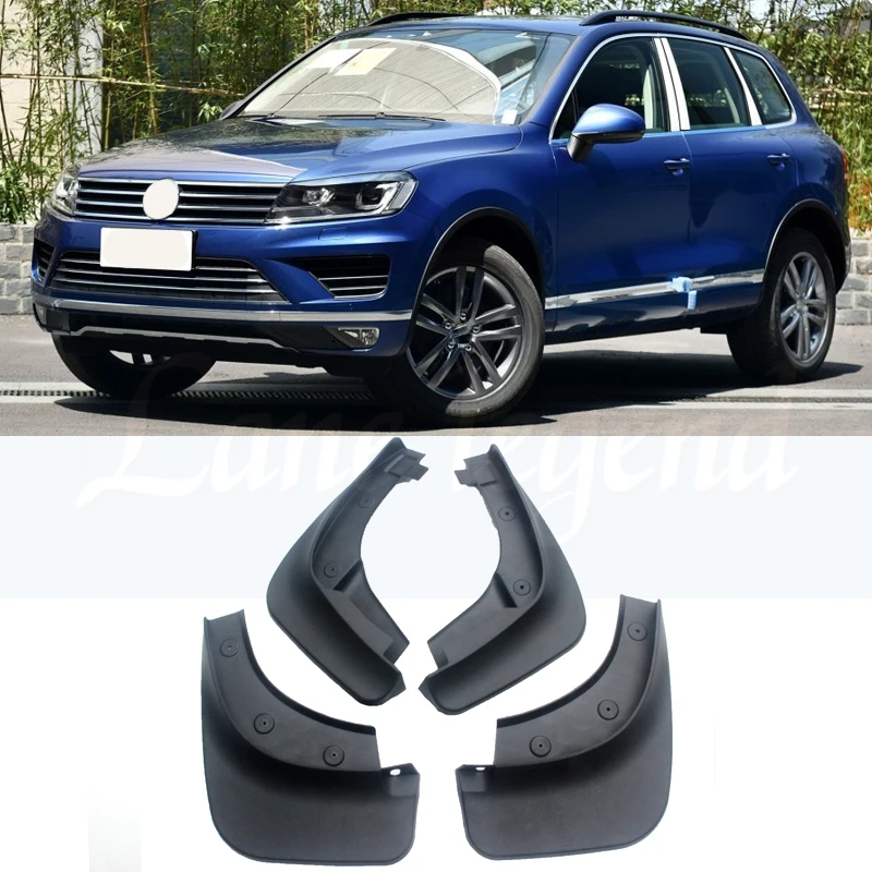 4 шт./компл. автомобиля Брызговики для Volkswagen VW Touareg R-line r-образный брызговик брызговики