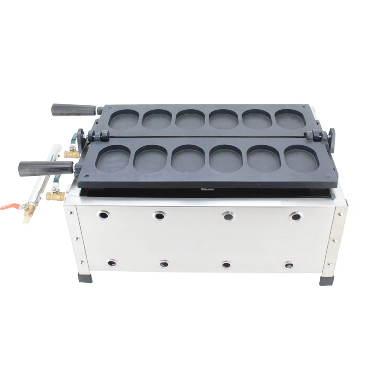 Уличная еда корейское яйцо хлеб вафельница гриль газовый торт Gyeran bbang машины Пан