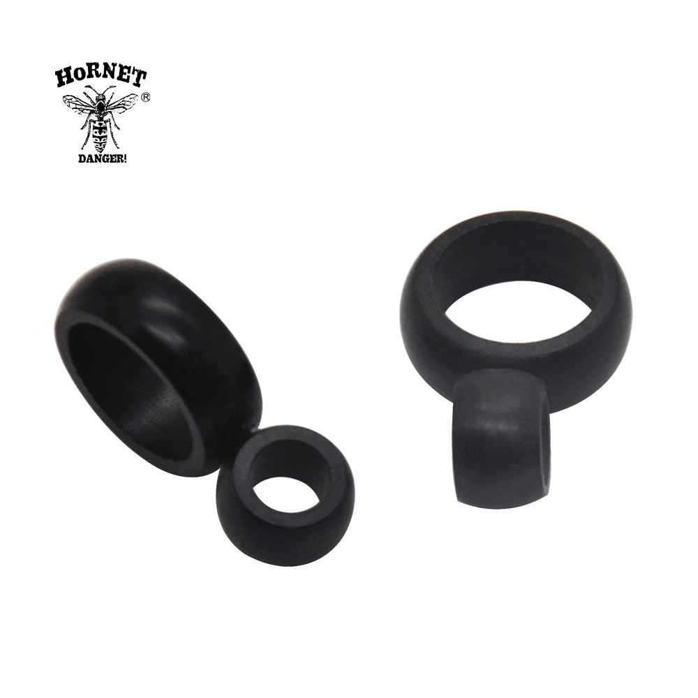 HORNET эбенового дерева кольцо дизайн палец ручной стойки Клип держатель для