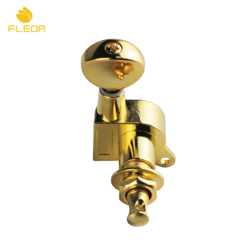 FLEOR 6 шт./компл. левый полностью запечатанный Электрогитара Колки гвоздики