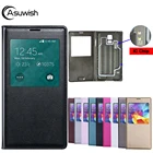 Кожаный чехол с откидной крышкой для Samsung Galaxy S5 SV S 5 G900A G900I G900F G900 G900H G900FD SM-G900F SM-G900H