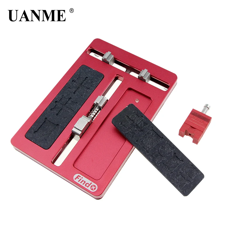 

UANME Motherboard Clamps High Temperature Main Logic Board PCB BGA Fixture Holder for iPhoneA8 A9 A10 Plus Fix Repair Mold Tool