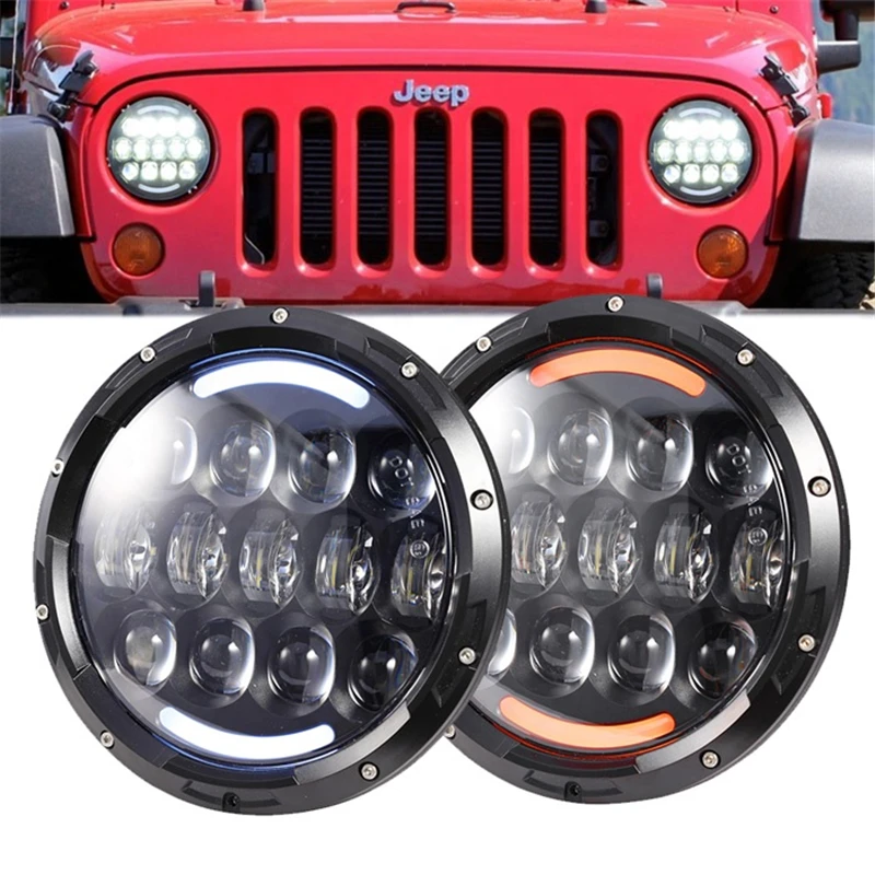 Высокое качество 7 дюймов 75 Вт круглый 750 Sportster 883 для джипа Wrangler JK светодиодный