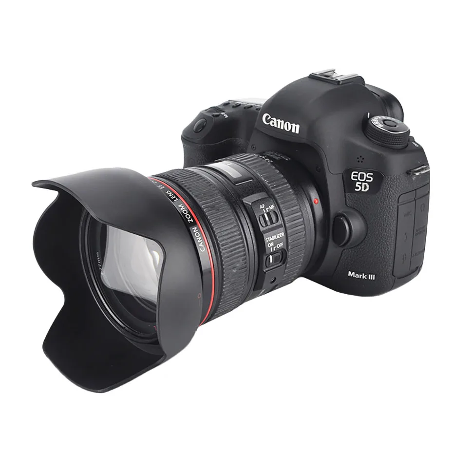 Бленда для объектива Canon EF 24 105 мм F/4L IS USM 77 байонетная бленда камеры EW83H|Бленды| |