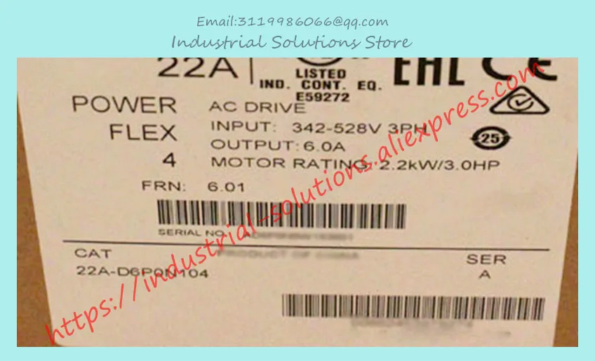 

New 22A-D6P0N104 22A-D6PON104 Industrial Control Frequency Converter