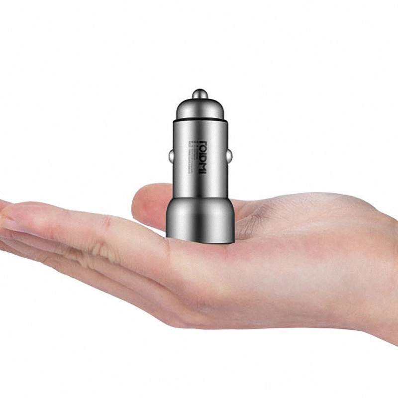 Оригинальное автомобильное зарядное устройство В xiaomi Roidmi 5 В/3.6A Dual usb быстрое +