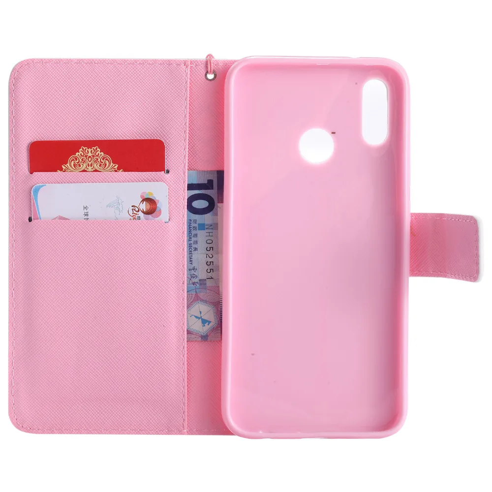 Кожаный чехол Vanuoxin для Fundas huawei P20 Pro/P20 lite, чехол для Coque huawei P20 lite, чехол с кошкой, флип-кошелек, чехол для телефона s